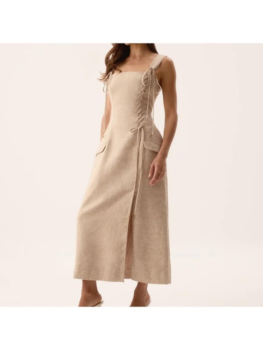 Aje Morgan Midi Dress